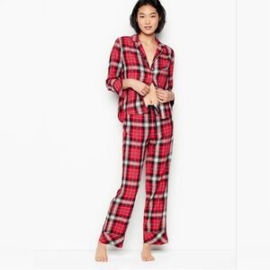 Victoria's Secret Red Plaid Pajama Set